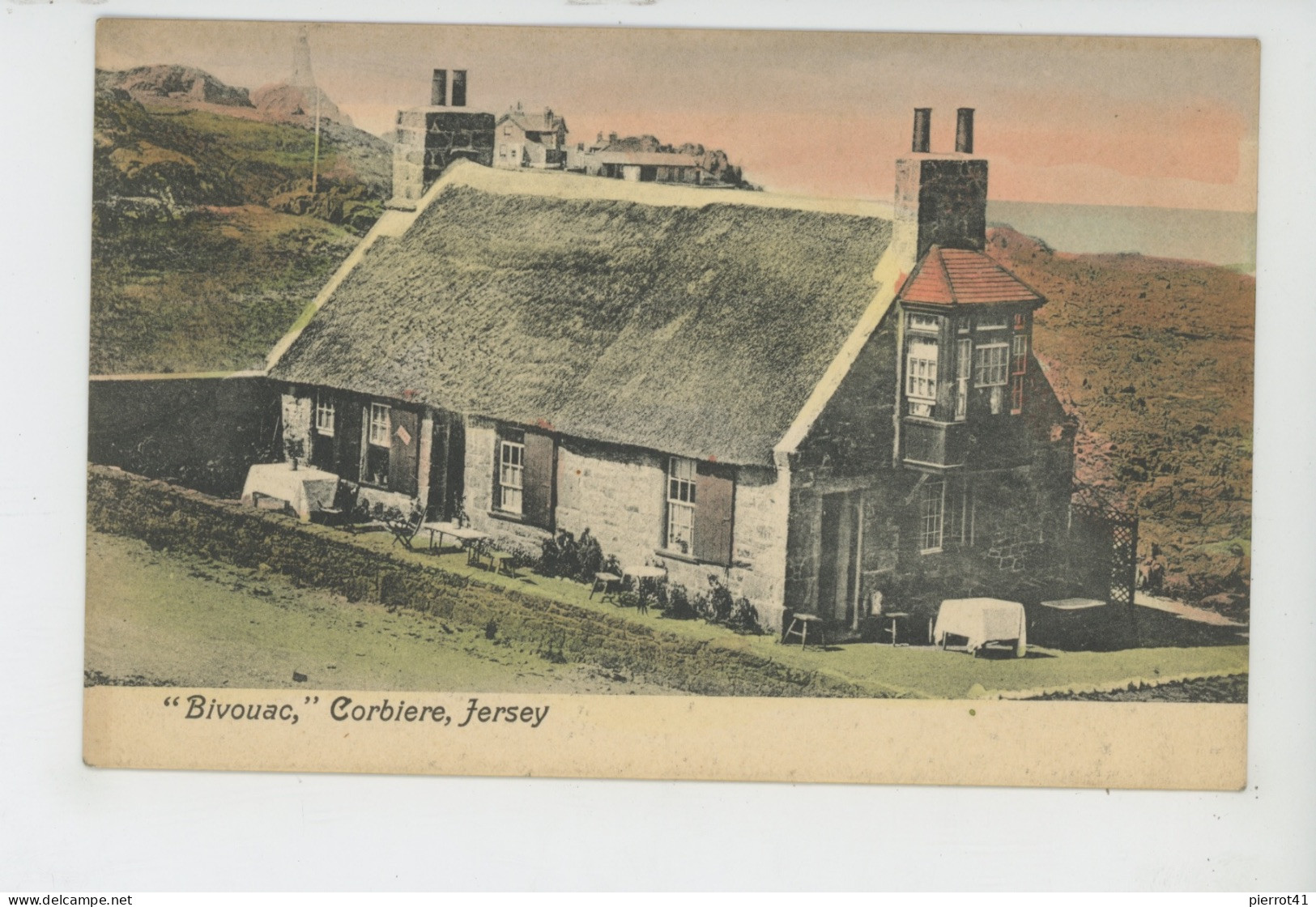 ROYAUME UNI - JERSEY - " Bivouac " , CORBIERE - La Corbiere