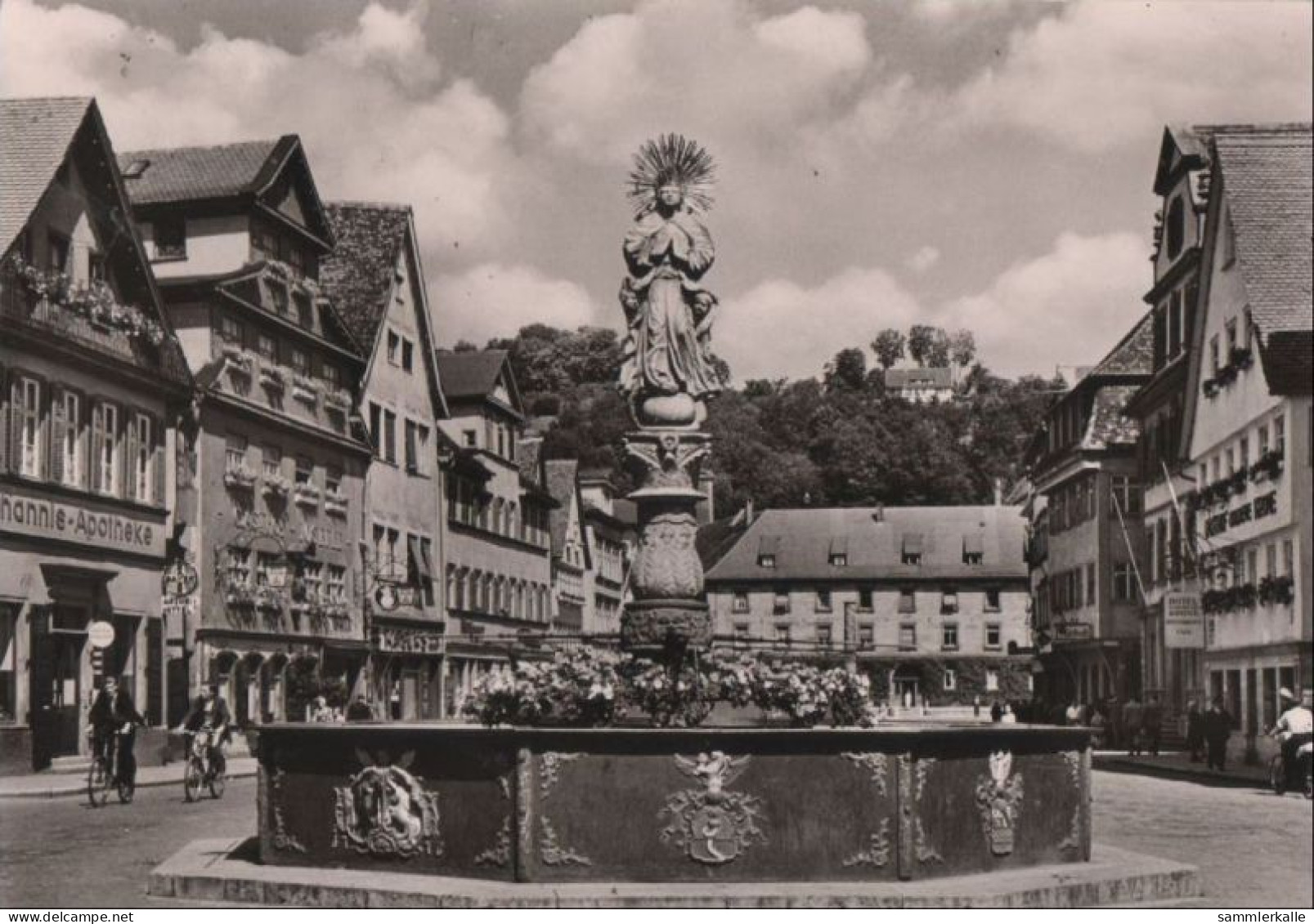 79792 - Schwäbisch Gmünd - Marktplatz Mit Marienbrunnen - Ca. 1965 - Schwäbisch Gmünd