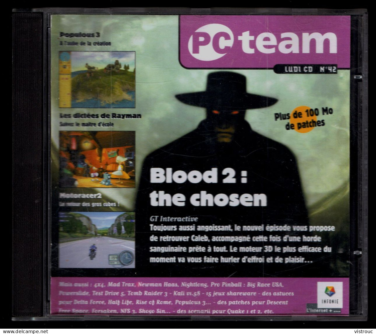 CD-ROM "PC TEAM Ludi CD N° 42" - 1998. - Sonstige Formate