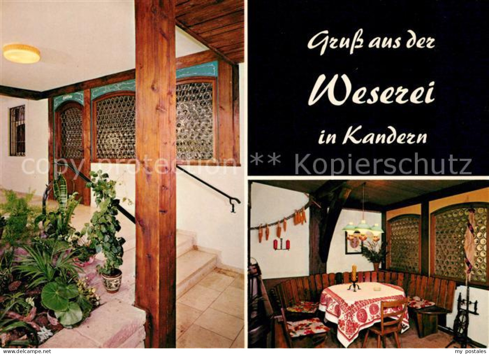 73081756 Kandern Gasthaus Zur Weserei Kandern - Kandern