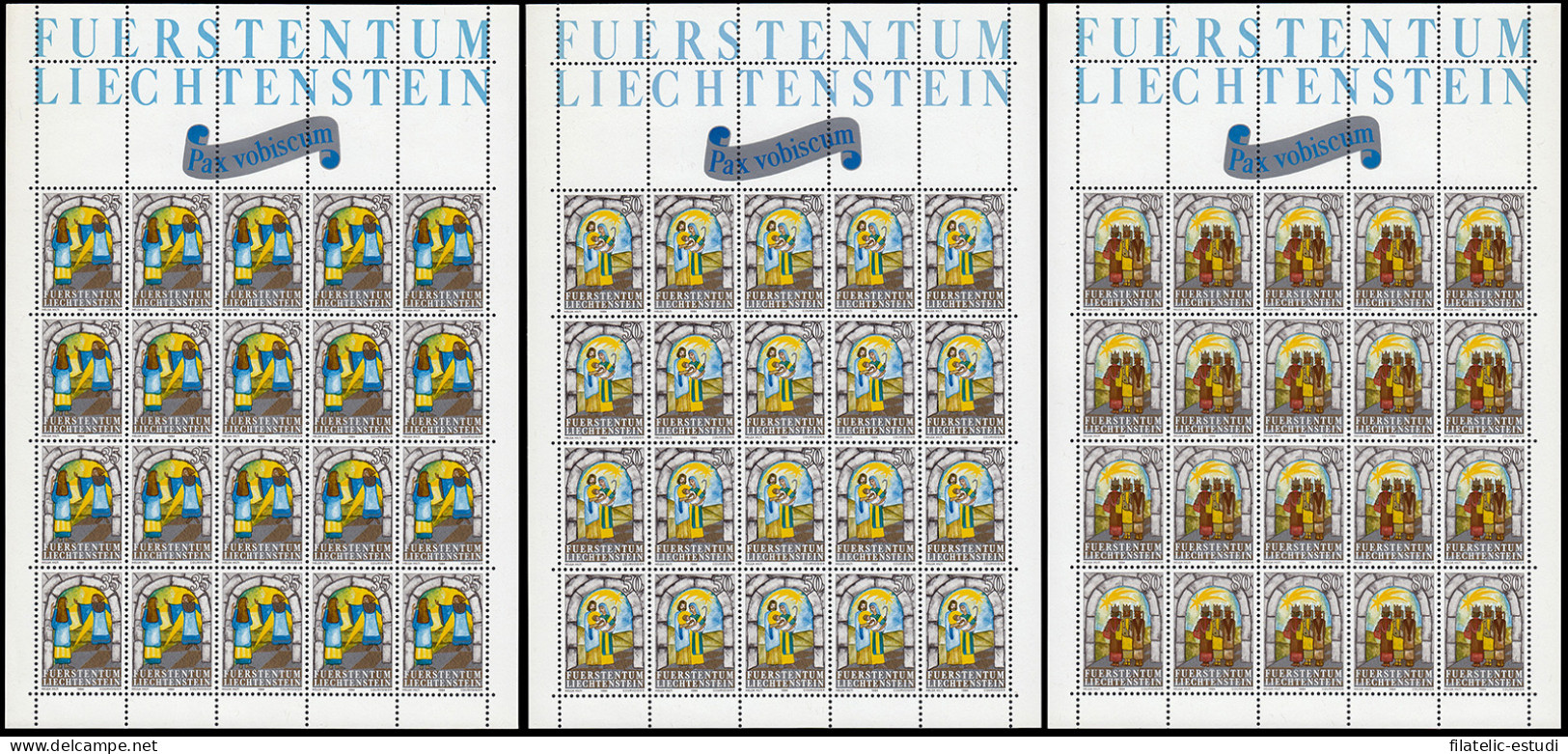 Liechtenstein 804/06 1984 Navidad Chritsmas MNH - Autres & Non Classés