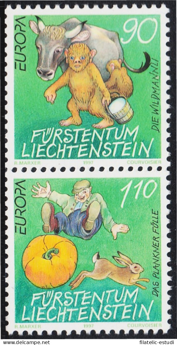 Liechtenstein 1086/87 1997 Europa Cuentos Y Leyendas MNH - Andere & Zonder Classificatie