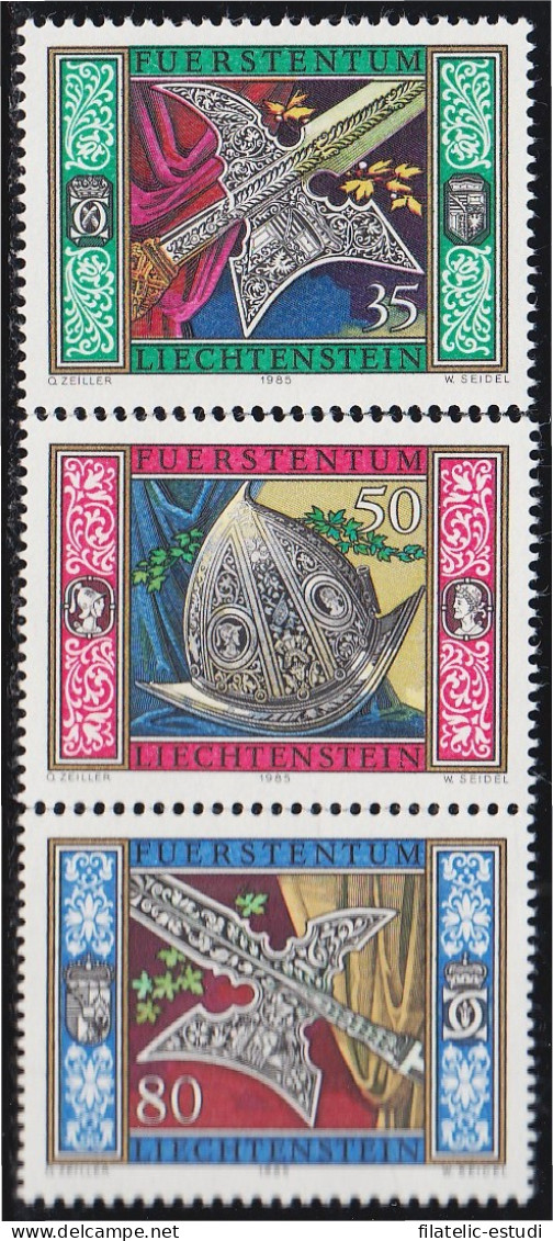 Liechtenstein 831/33 1985 Armas De Guardia Del Príncipe MNH - Altri & Non Classificati
