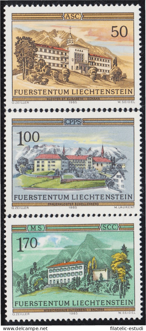 Liechtenstein 809/11 1985 Órdenes Y Conventos MNH - Other & Unclassified