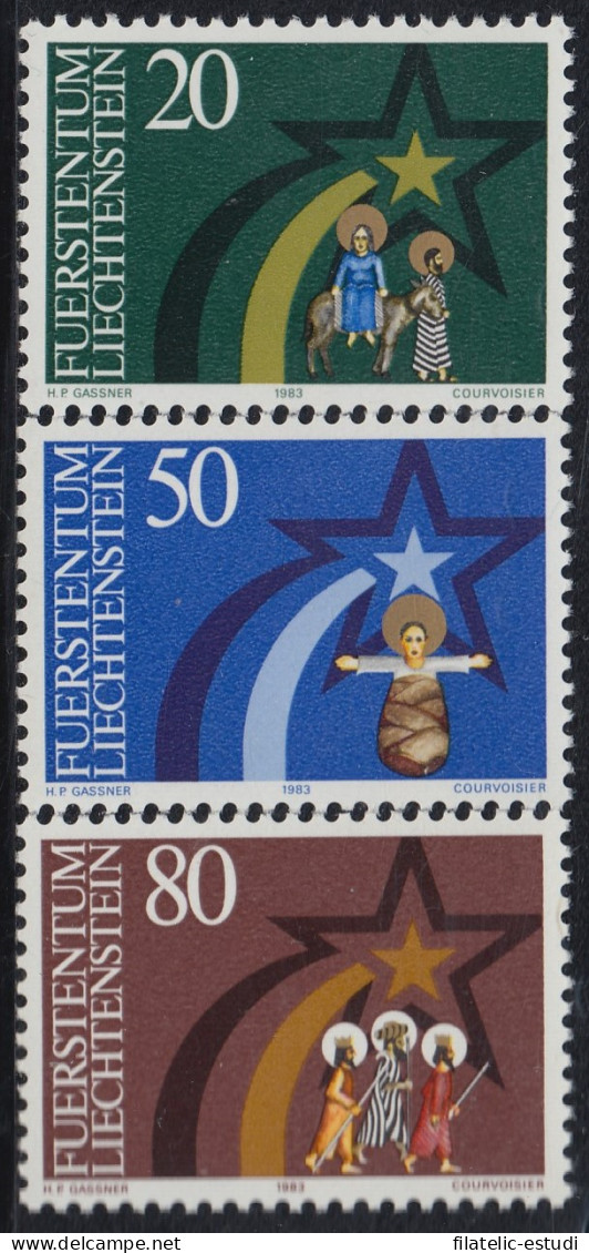 PI2  Liechtenstein 772/74 1983 Navidad Chritsmas MNH - Autres & Non Classés