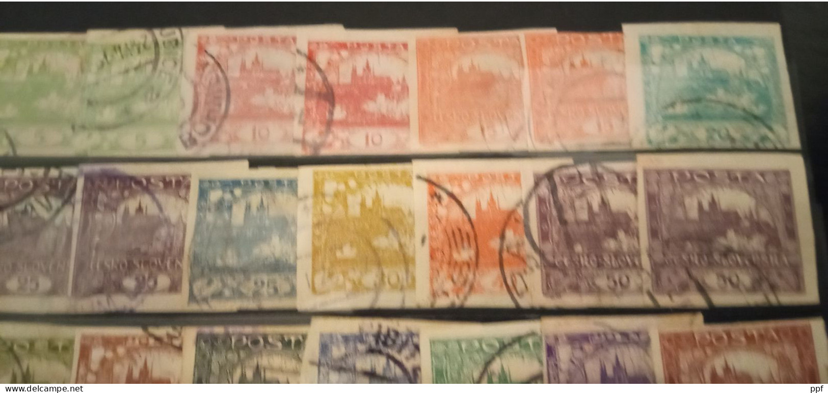 Ceskoslovensko Usati Non Dentellati. I Francobolli Sono In Ottime Condizioni, Entra E Guarda Le Immagini. - Used Stamps