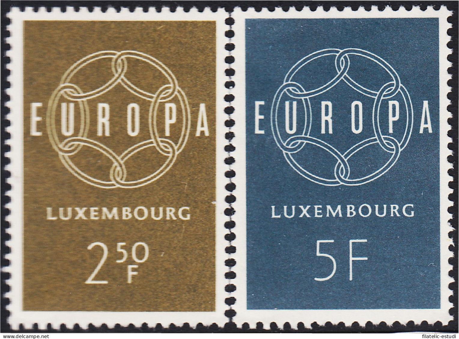 Luxemburgo 567/68 1959 Europa MNH - Other & Unclassified