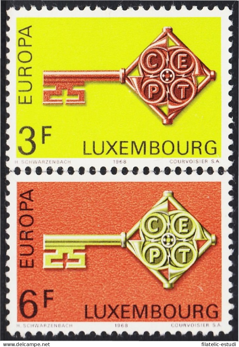 Luxemburgo 724/25 1968 Europa MNH - Andere & Zonder Classificatie