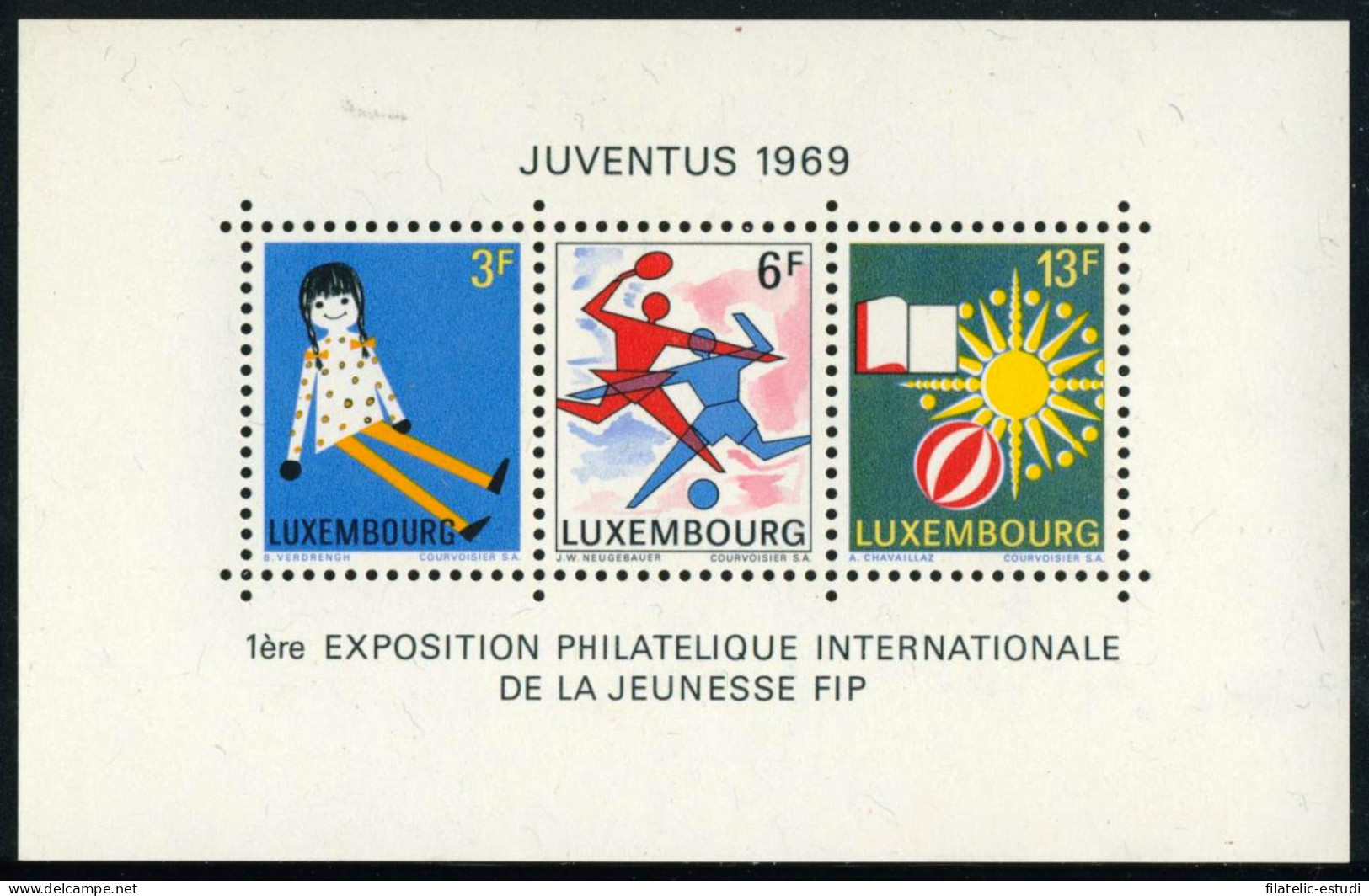 TEN Luxemburgo Luxembourg   HB 8  1969   MNH - Sonstige & Ohne Zuordnung