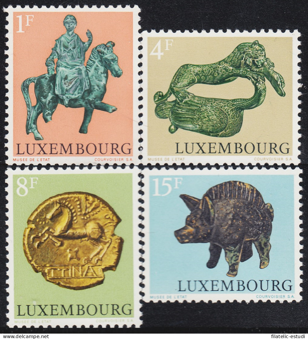 Luxemburgo 808/11 1973 Serie Cultural MNH - Sonstige & Ohne Zuordnung