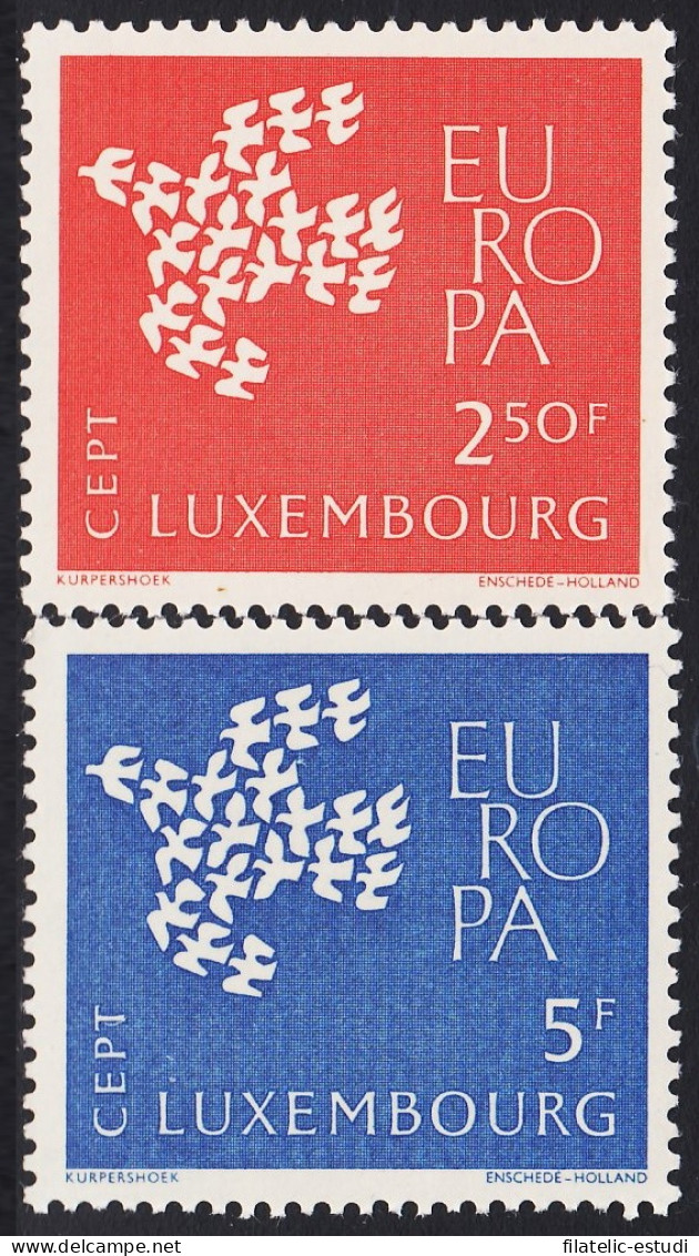 Luxemburgo 601/02 1961 Europa MNH - Andere & Zonder Classificatie