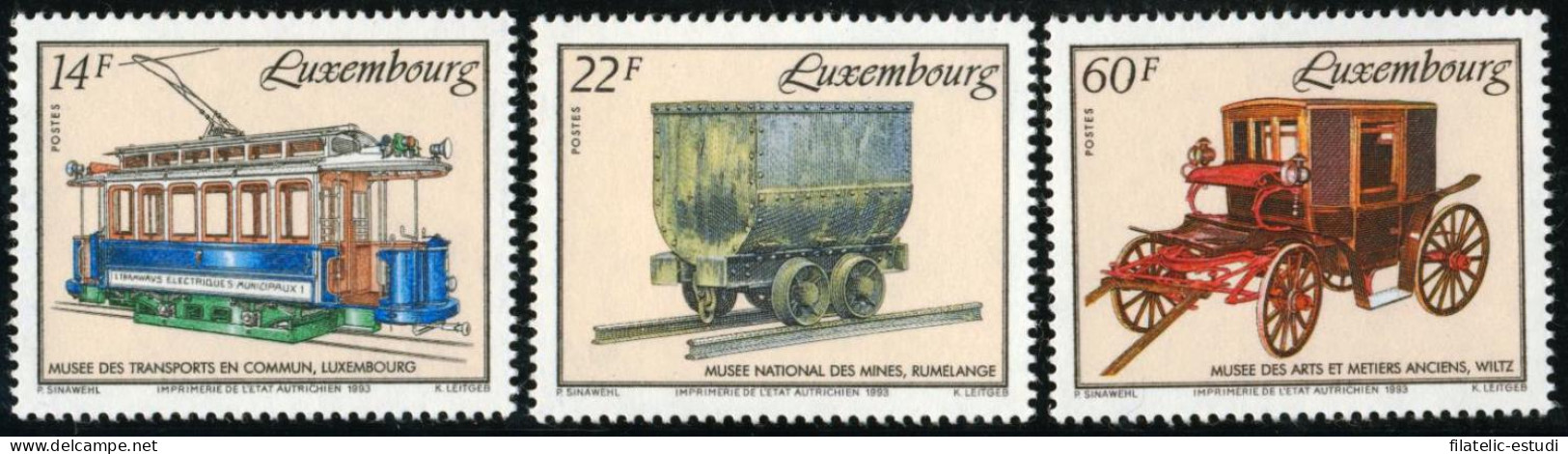 TRA2 Luxemburgo Luxembourg  Nº 1274/76  1993  MNH - Altri & Non Classificati