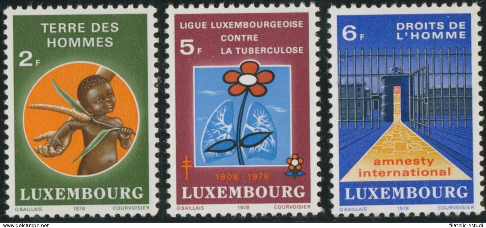 Luxemburgo Luxembourg  Nº 923/25  1978  MNH - Sonstige & Ohne Zuordnung