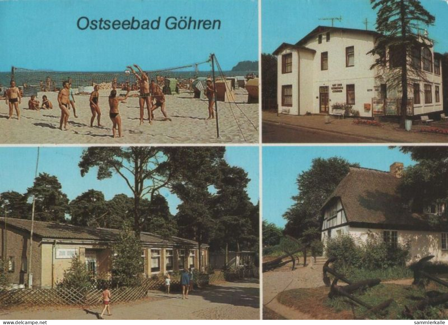 73914 - Göhren - U.a. HO-Gaststätte Zur Düne - Ca. 1990 - Göhren