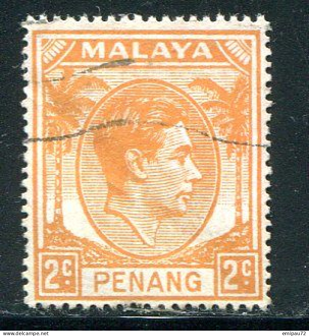 PENANG- Y&T N°4- Oblitéré - Penang