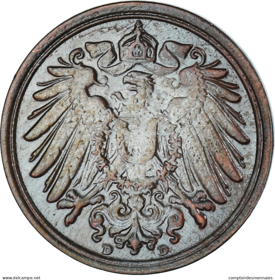 Monnaie, Allemagne, Pfennig, 1901 - 1 Pfennig