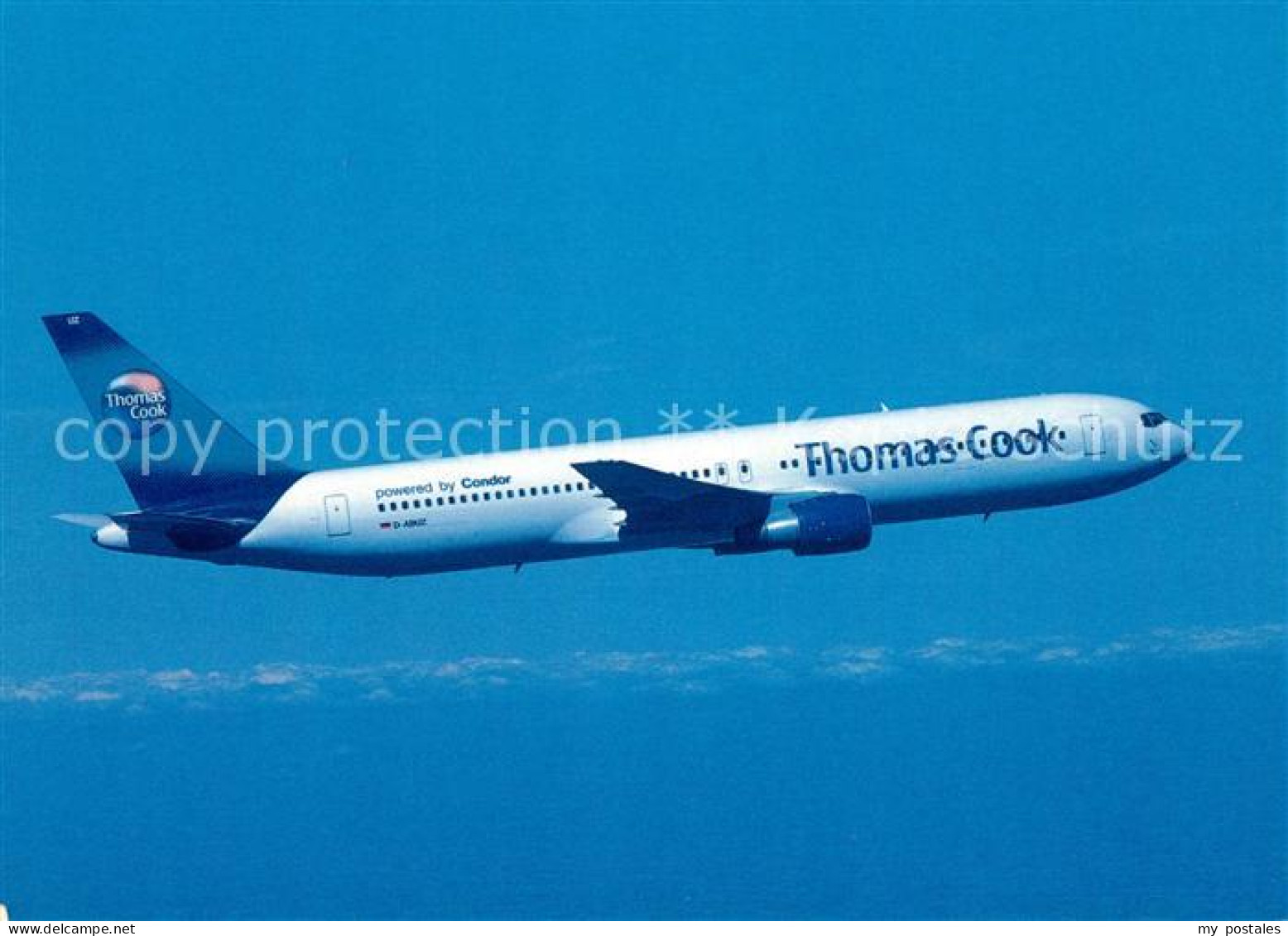 73081308 Flugzeuge Zivil Thomas Cook Condor Boeing 767  - 1946-....: Era Moderna