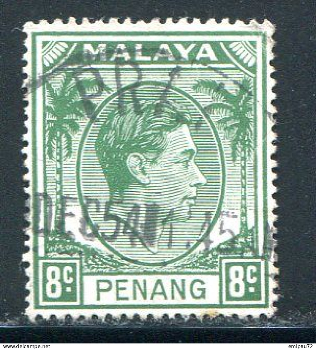 PENANG- Y&T N°8A- Oblitéré - Penang