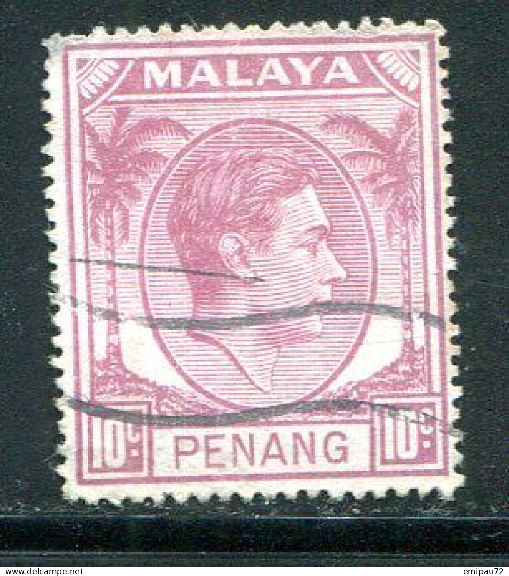 PENANG- Y&T N°9- Oblitéré - Penang