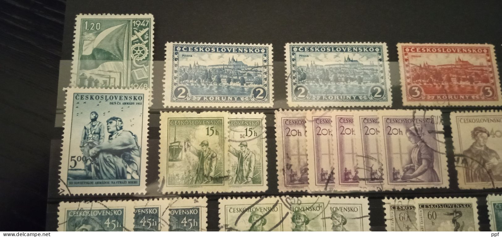 Ceskoslovensko usati lotto dentellati. I francobolli sono in ottime condizioni, entra e guarda le immagini.