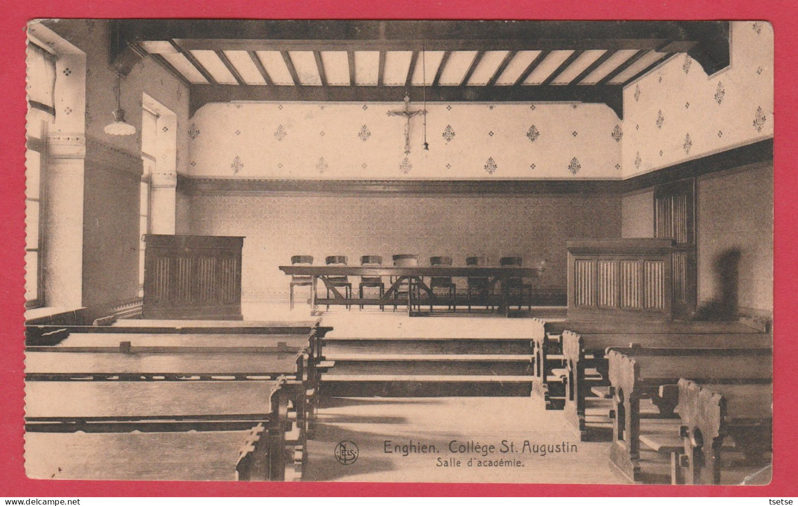 Enghien - Collége St. Augustin - Salle D'académie -1924 ( Voir Verso ) - Edingen