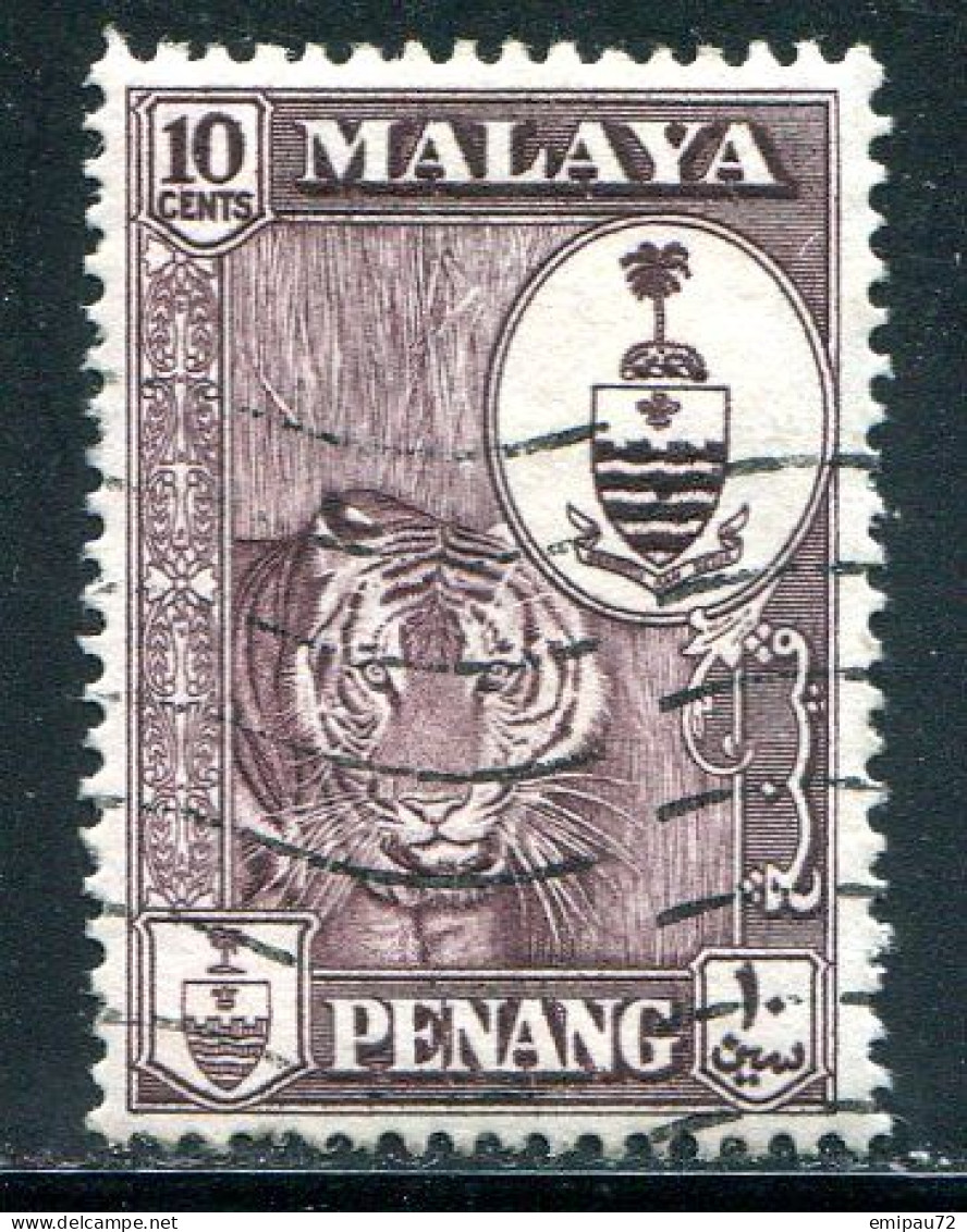 PENANG- Y&T N°54- Oblitéré - Penang