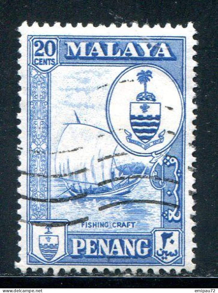 PENANG- Y&T N°55- Oblitéré - Penang