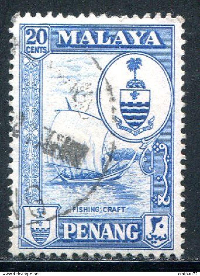 PENANG- Y&T N°55- Oblitéré - Penang