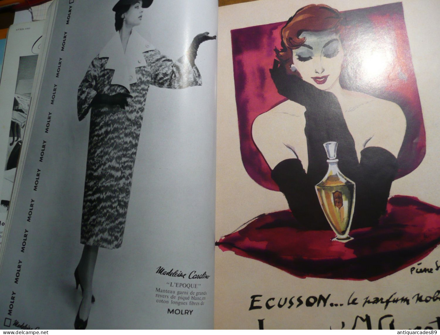 Revue VOGUE AVRIL 1955 - Mode