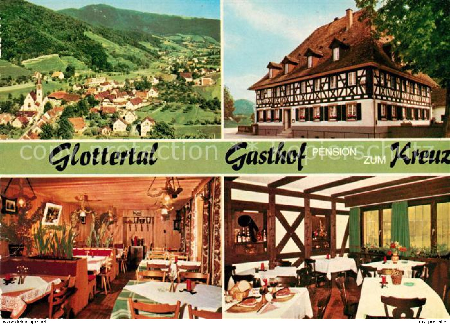 73080994 Glottertal Gasthaus Pension Zum Kreuz Glottertal - Glottertal