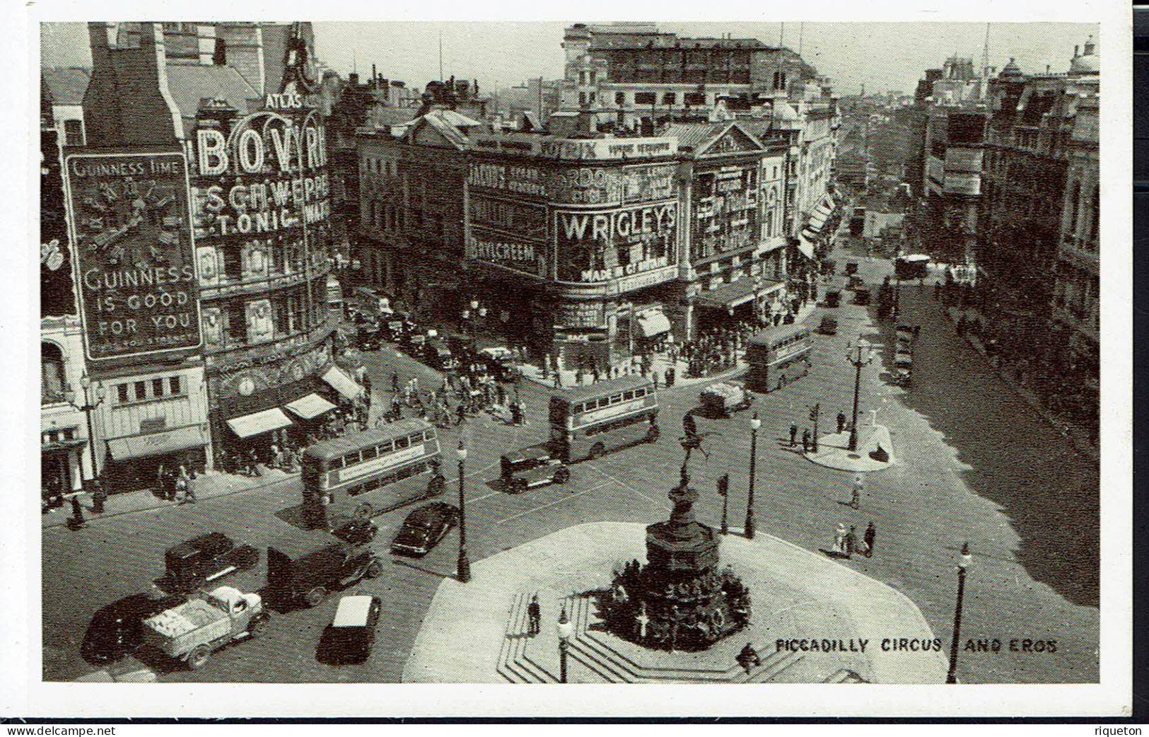 Royaume- Uni. Piccadilly Circus London. TB. - Piccadilly Circus