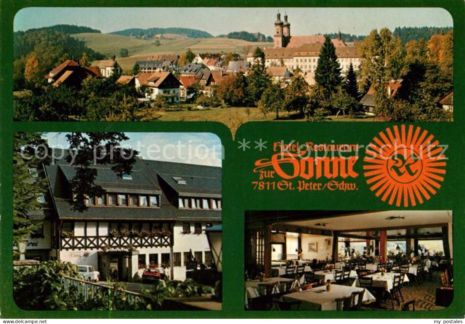 73080915 St Peter Schwarzwald Hotel Restaurant Zur Sonne St. Peter - St. Peter