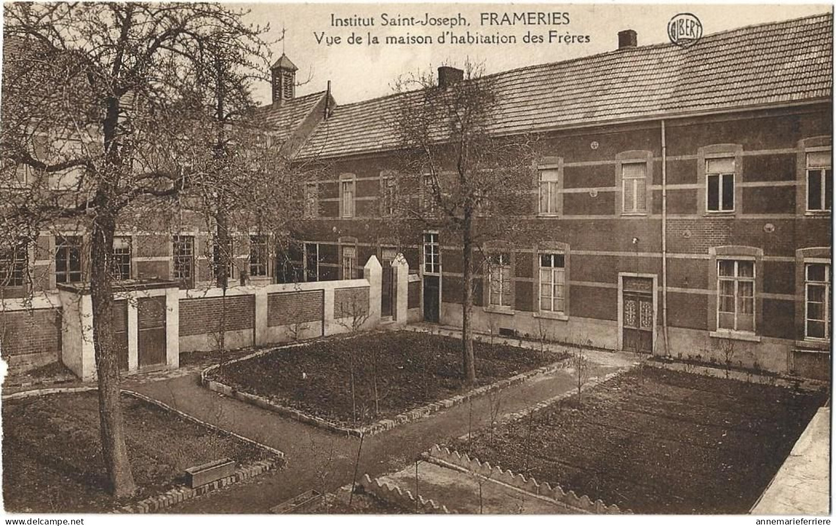 Frameries Institut Saint-Joseph. Vue De La Maison D'habitation Des Frères - Frameries