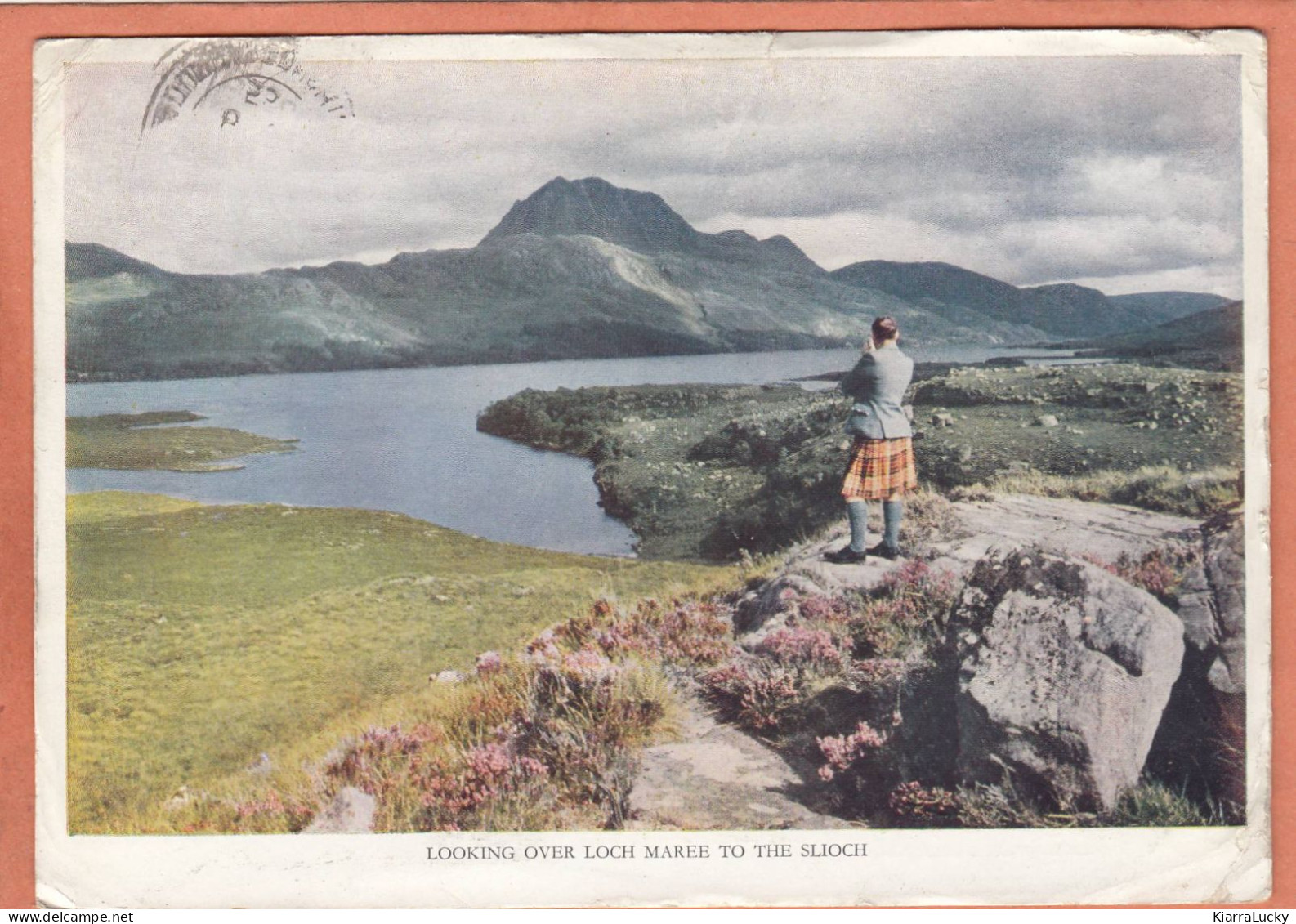 LOOKING OVER LOCH MAREE TO THE SLIOCH - ECRITE - Inverness-shire