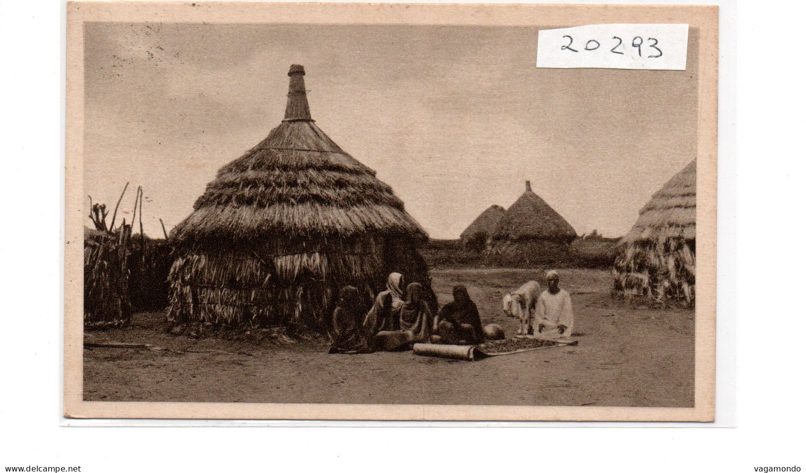 20293 TESSENEI ACCAMPAMENTO INDIGENO 1934 - Erythrée