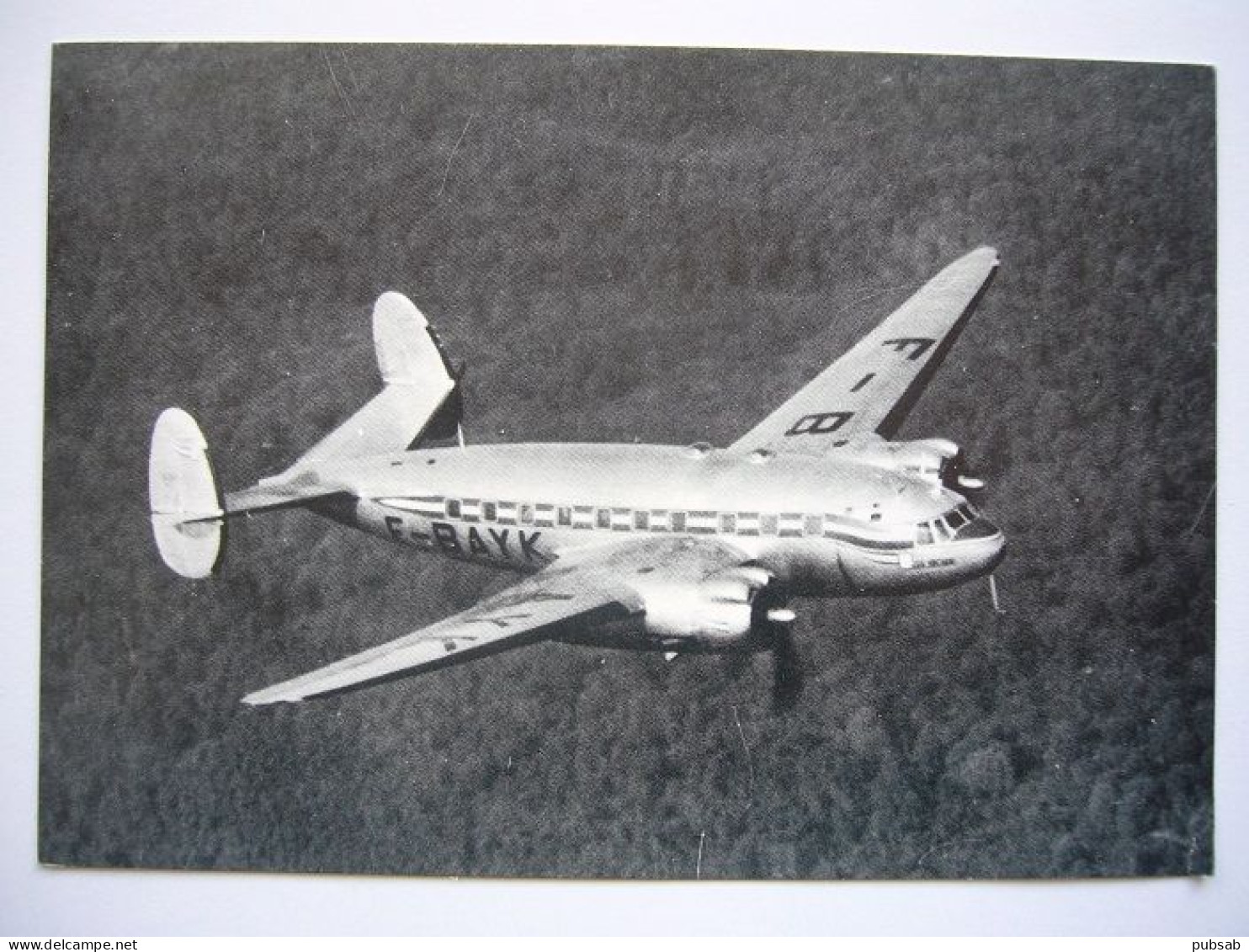 Avion / Airplane / AIR ALGERIE / Bretagne S.O. 30P - 1946-....: Era Moderna