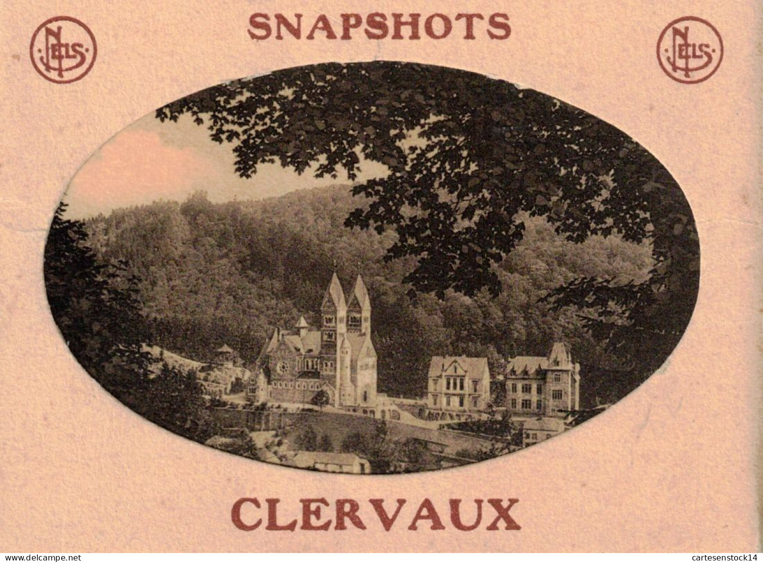 N°41584 Z -petit Carnet De 10 Photos Clervaux - Clervaux