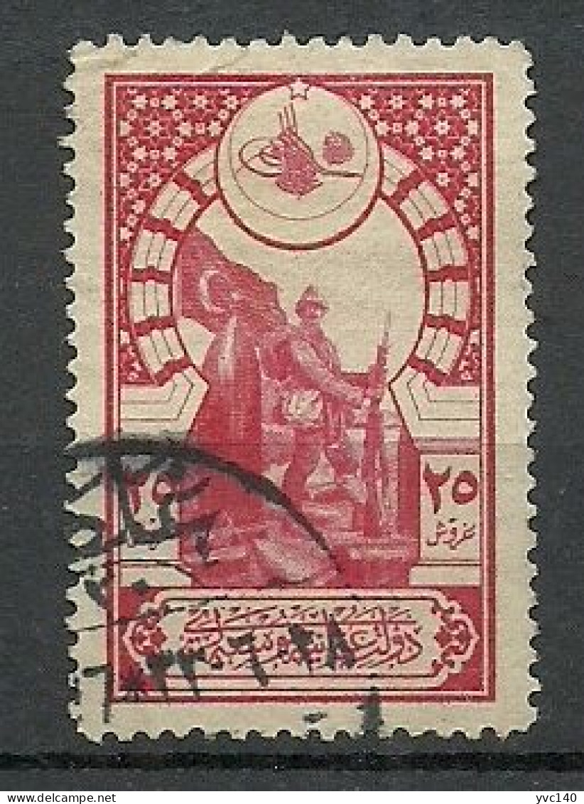 Turkey; 1917 Postage Stamp 25 K. - Oblitérés