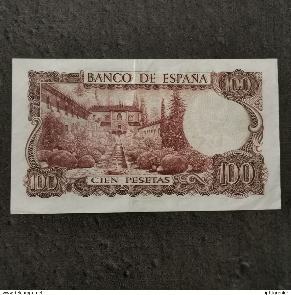 BILLET CIRCULE 100 PESETAS 1970 / BANKNOTE - 100 Pesetas