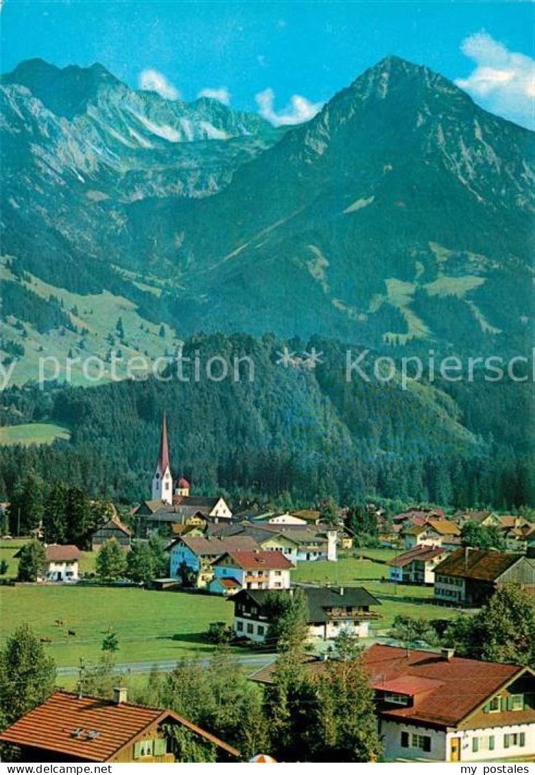 73047715 Fischen Allgaeu Mit Nebelhorn Und Rubihorn Fischen Allgaeu - Fischen