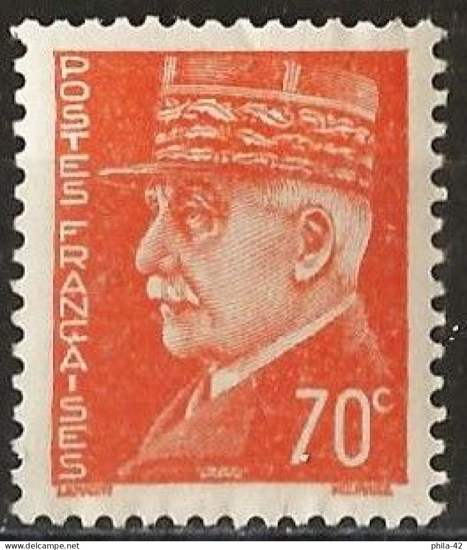 France 1942 - Mi 518 - YT 511 ( Marshal Petain ) MNH** - 1941-42 Pétain