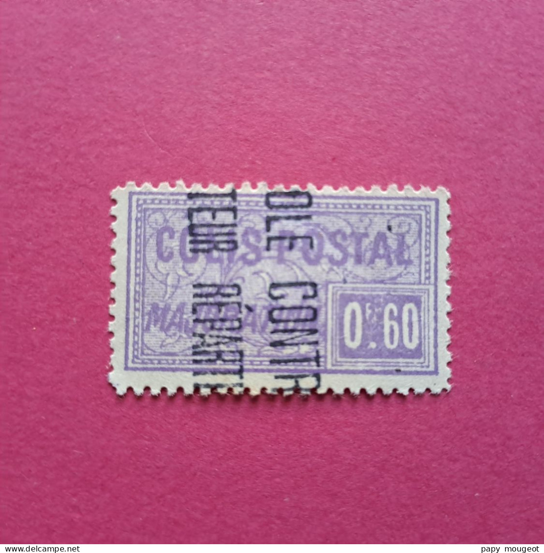 N°13 0F60 Violet Majoration Neuf ** - Postpaketten