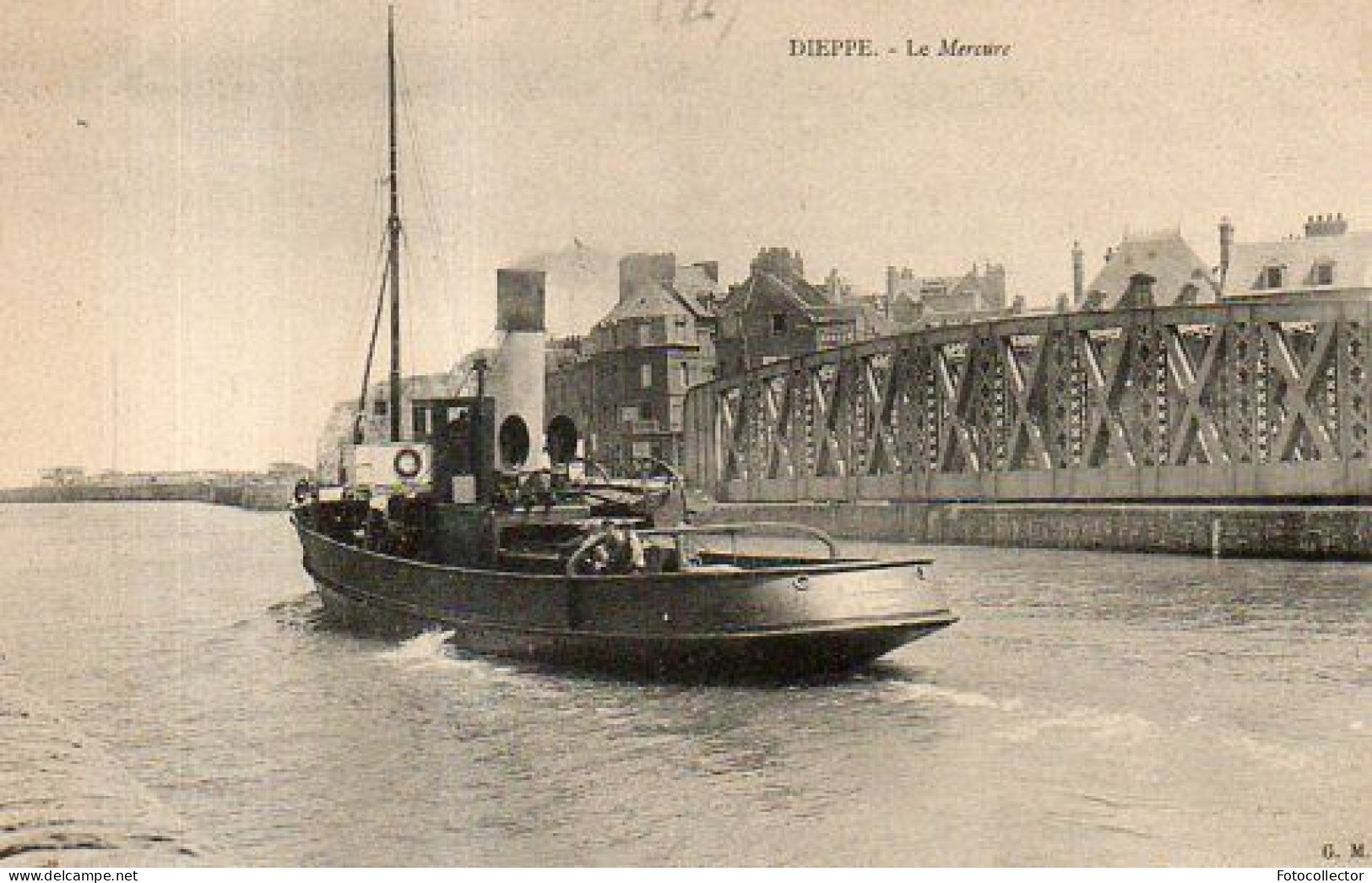 Dieppe (76) : Remorqueur Le Mercure - Remorqueurs