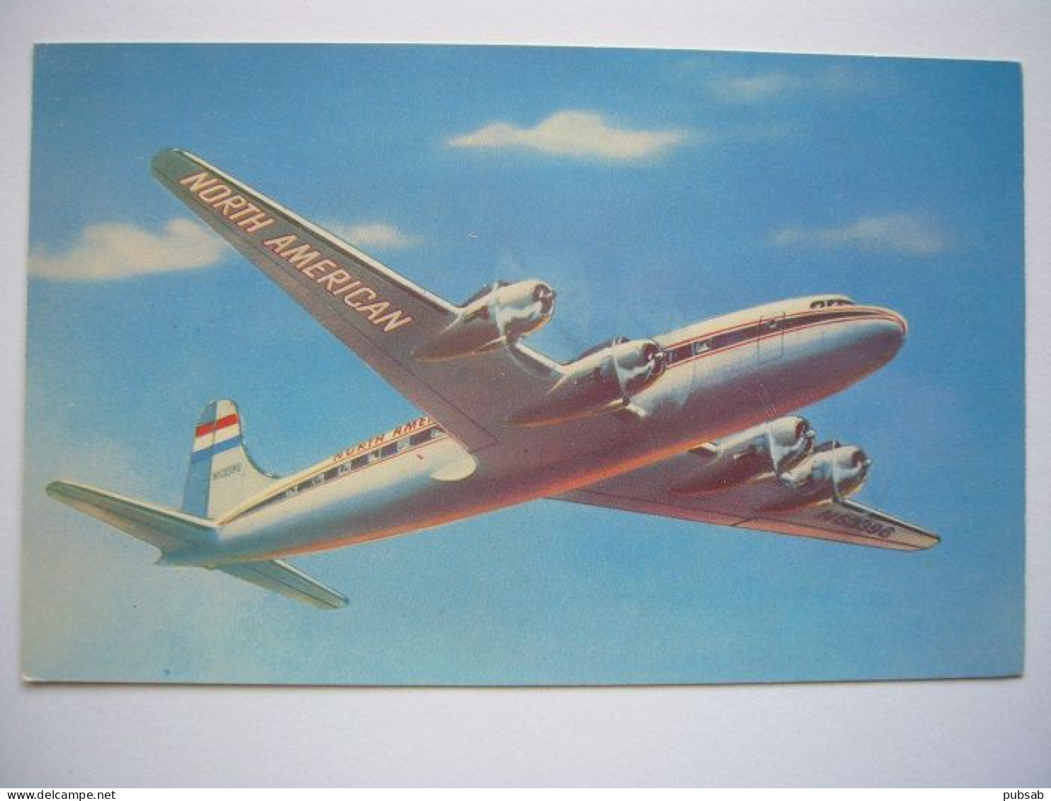 Avion / Airplane / NORTH AMERICAN AIRLINES / Douglas DC-4 / Airline Issue - 1946-....: Era Moderna
