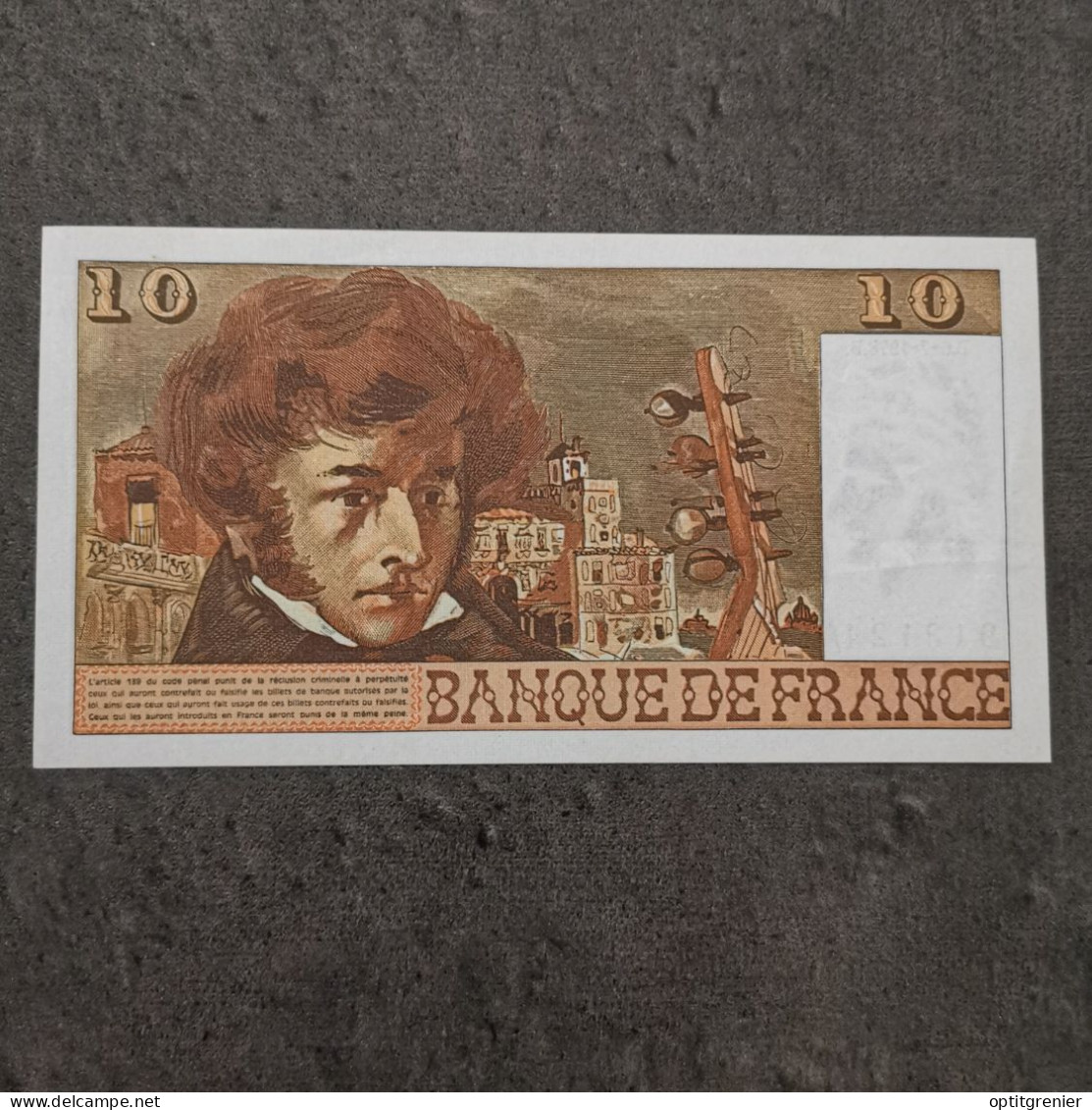 BILLET CIRCULE 10 FRANCS BERLIOZ 6 7 1978 305 FRANCE / BANKNOTE - 10 F 1972-1978 ''Berlioz''