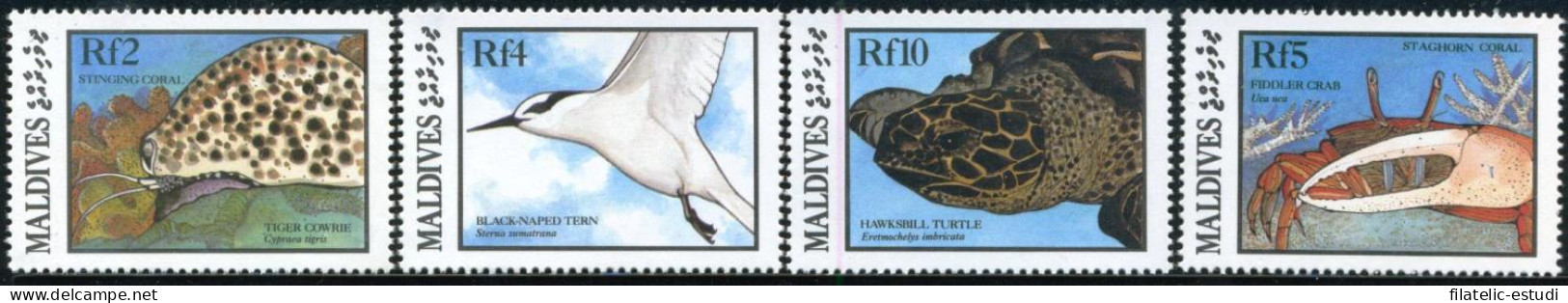 FAU3 Maldivas MAldives 1098/01 1986 MNH - Malediven (1965-...)