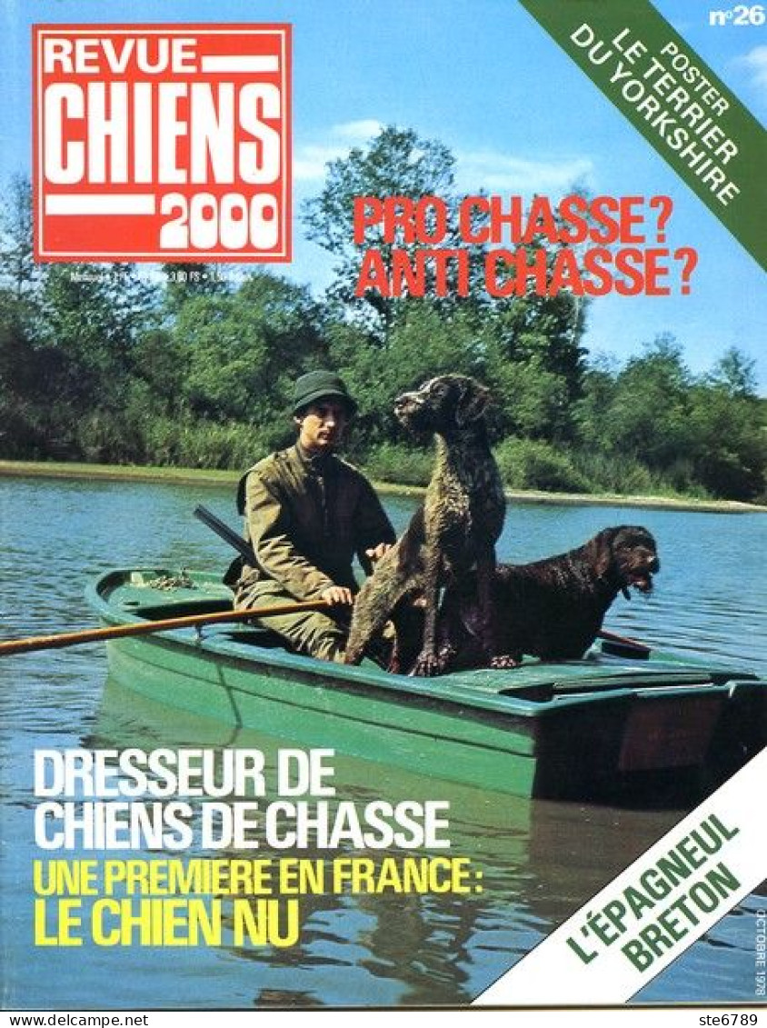 REVUE CHIEN N° 26 De 1978 Animaux Chiens - Animales