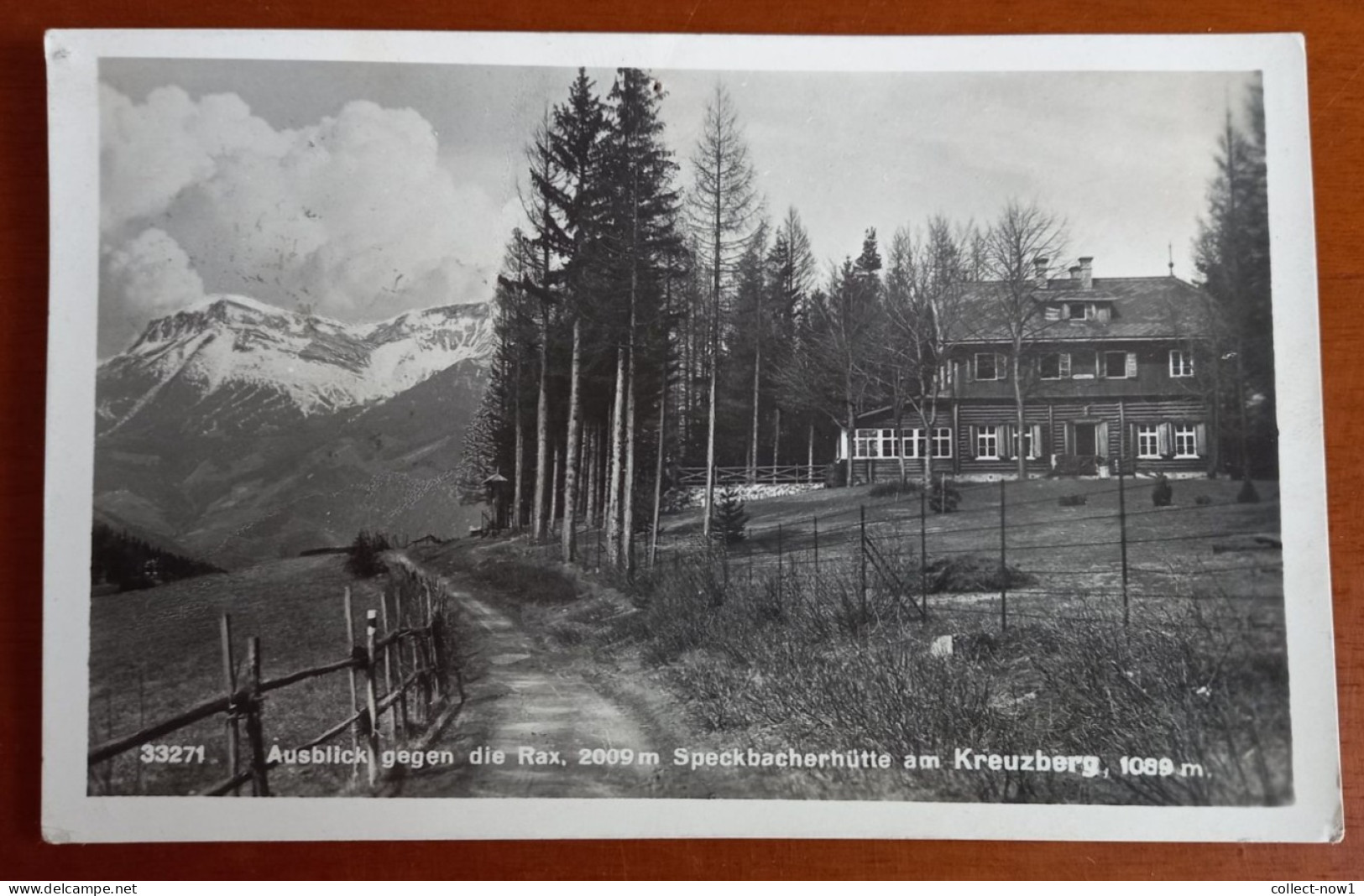 # 8  AUSTRIA  - Speckbacherhütte Am Kreuzberg - Ausblick Gegen Die Rax - Raxgebiet