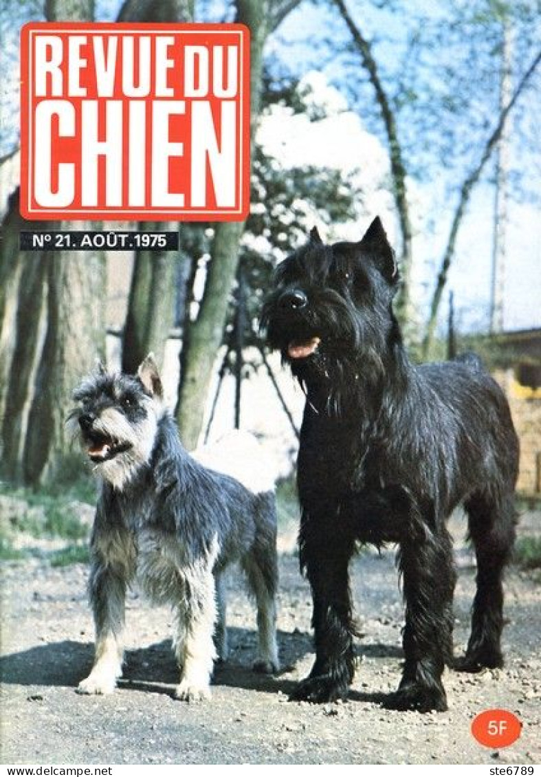 REVUE DU CHIEN  N° 21  De 1975  Animaux Chiens - Animales