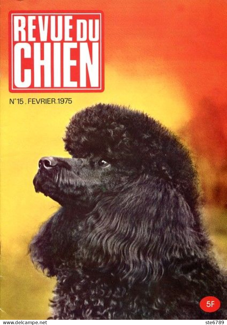 REVUE DU CHIEN  N° 15  De 1975  Animaux Chiens - Animales